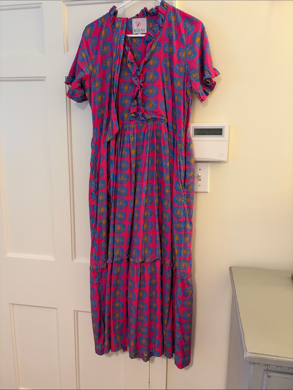 Bella Tu blockprint maxi dress